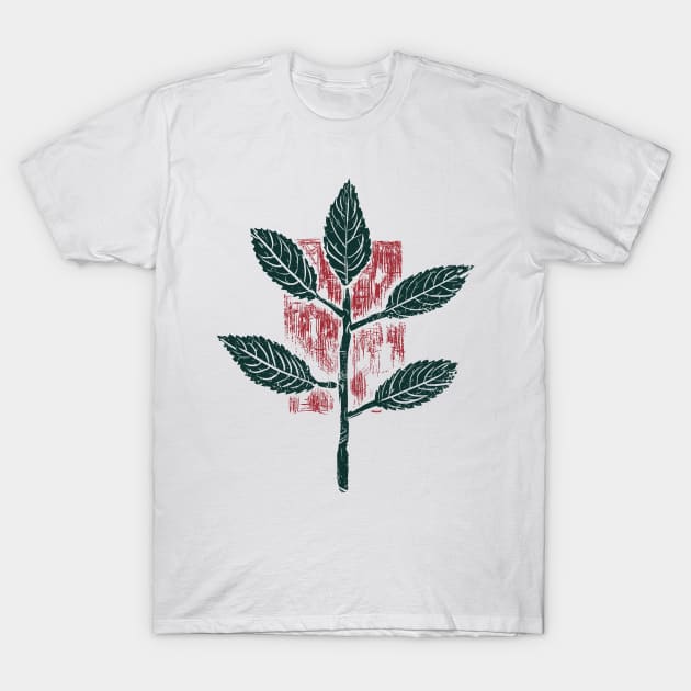 Leaves T-Shirt by Nikokosmos